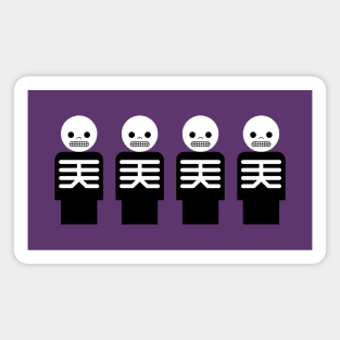 Little Skeleton People Magnet